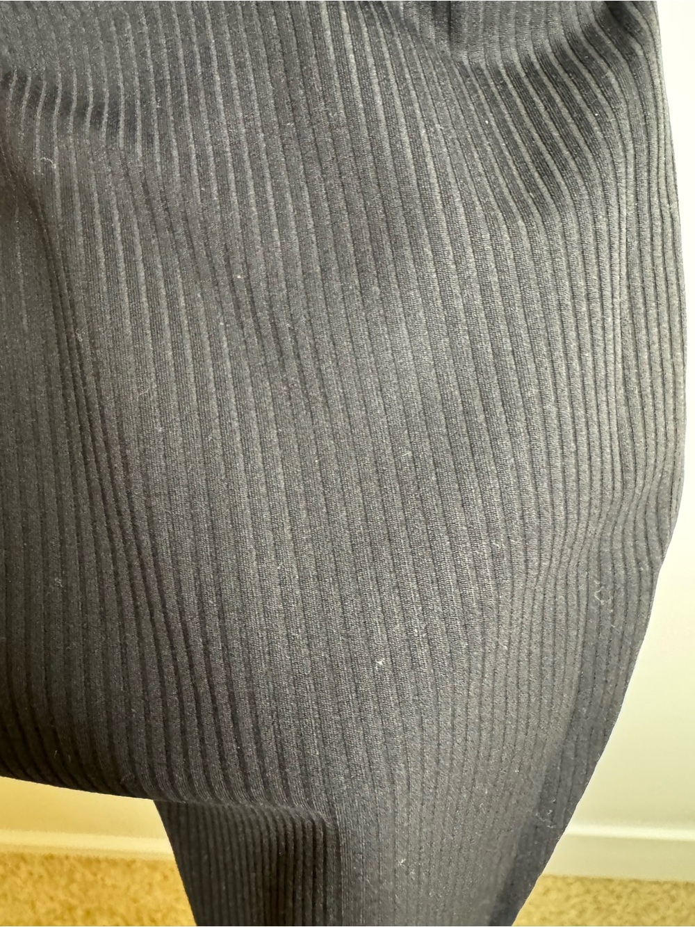 Lululemon Ribbed Knit High Rise Leggings - Picture 5 of 6